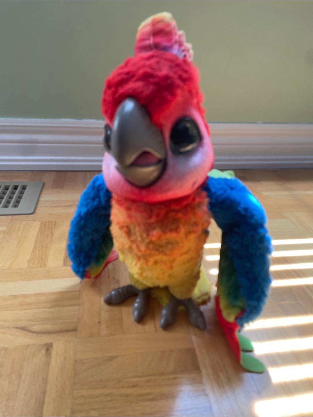 Hasbro Fur Real Friend Parrot works